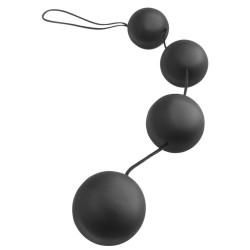 Anal Fantasy Boules anales Vibro 3.2 cm Noir